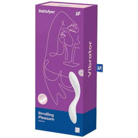 Vibratore Rrrolling Pleasure Gspot Bianco