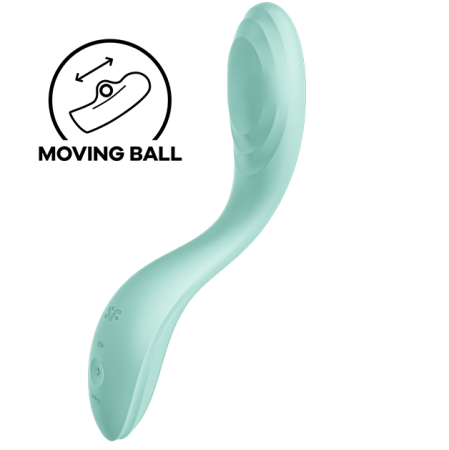 Vibratore Rrrolling Pleasure Gspot Verde