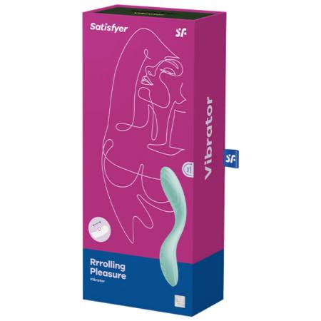 Vibratore Rrrolling Pleasure Gspot Verde