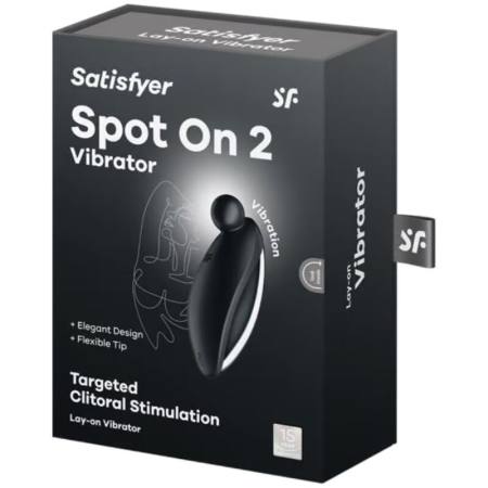 Spot On 2 Vibratore Lay-On Nero