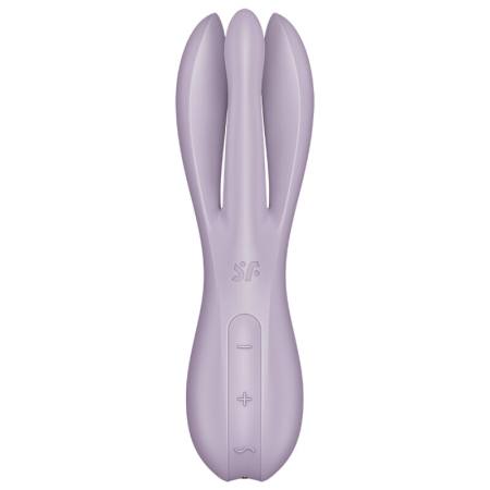 Vibratore Threesome 2 Viola