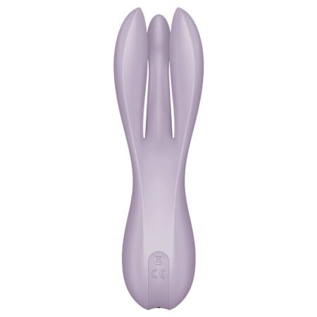 SATISFYER - THREESOME 2 VIBRATOR VIOLET