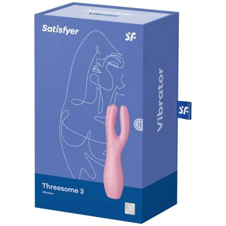 Vibratore Threesome 3 Rosa