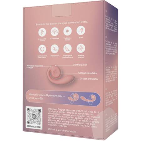 Gizi Dual Stimolatore Rosa