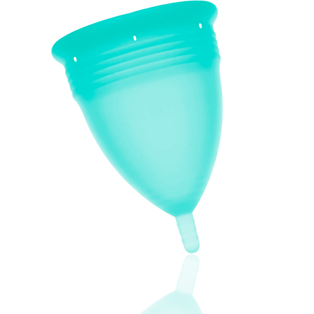 STERCUP - FDA SILICONE MENSTRUAL CUP SIZE L AQUAMARINE