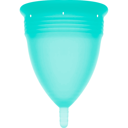 STERCUP - FDA SILICONE MENSTRUAL CUP SIZE L AQUAMARINE