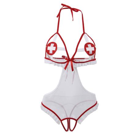 Costume Sexy da Infermiera Senza Cavallo L/XL