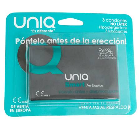 Smart Condoms Latex Free Pre-Erezione 3 Unità