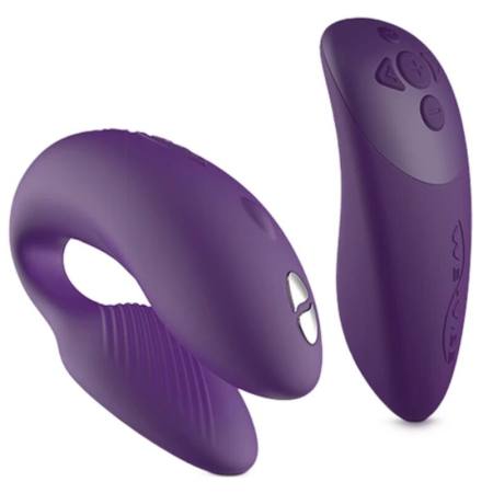 Vibratore Chorus Per Coppia Con Lilac Squeeze Control