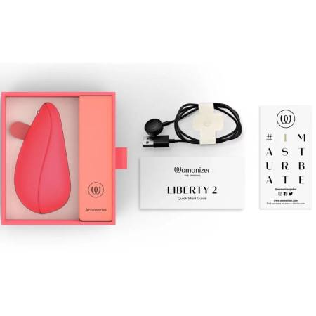 Liberty 2 Stimolatore Clitoride & Ventosa Rosa