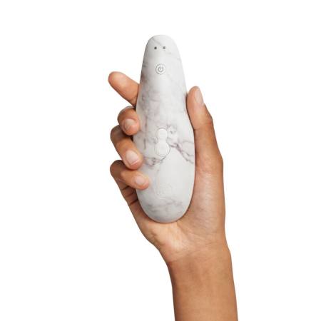 WOMANIZER - MARILYN MONROE CLASSIC 2 CLITORAL STIMULATOR WHITE MARBLE