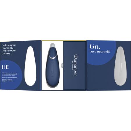 WOMANIZER - PREMIUM 2 CLITORAL STIMULATOR BLUEBERRY