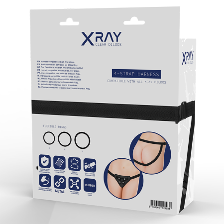 X RAY - HARNESS WITH SILICONE RINGS