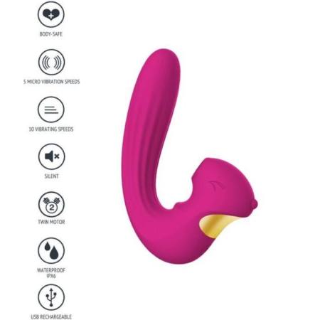 Stimolatore Celestial Love Vibe Fucsia